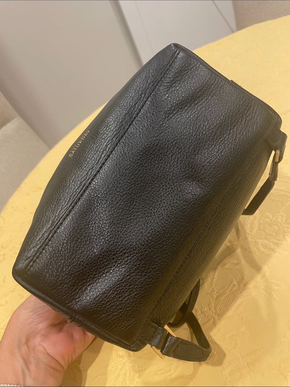 Kate Spade Saturday Leather Drawstring Backpack - Picture 5 of 10